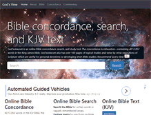 Tablet Screenshot of godsview.net